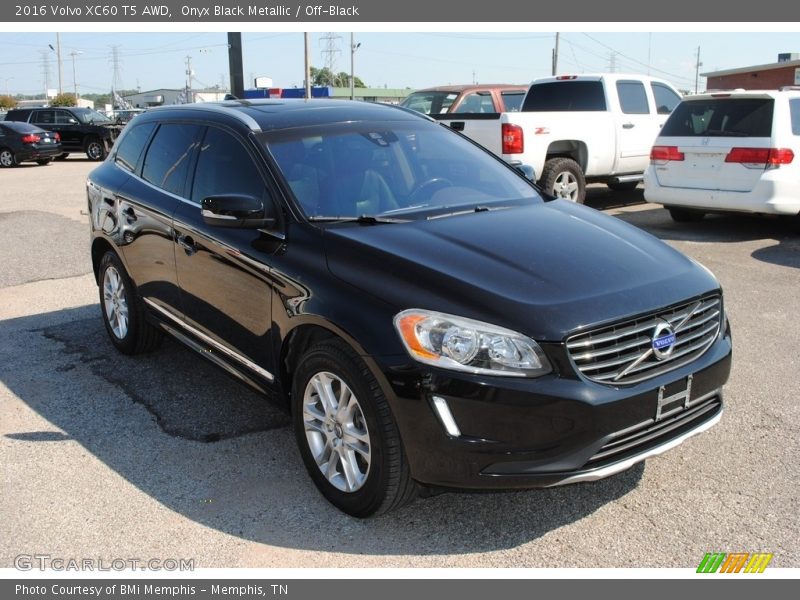 Onyx Black Metallic / Off-Black 2016 Volvo XC60 T5 AWD