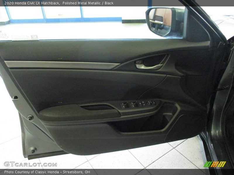 Polished Metal Metallic / Black 2020 Honda Civic LX Hatchback