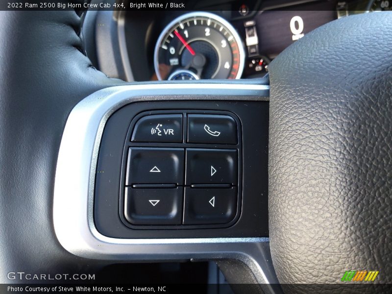 Bright White / Black 2022 Ram 2500 Big Horn Crew Cab 4x4