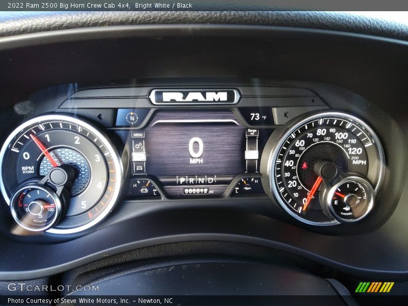 Bright White / Black 2022 Ram 2500 Big Horn Crew Cab 4x4