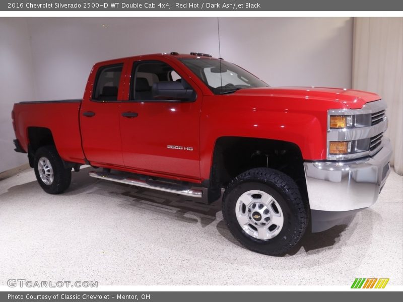  2016 Silverado 2500HD WT Double Cab 4x4 Red Hot