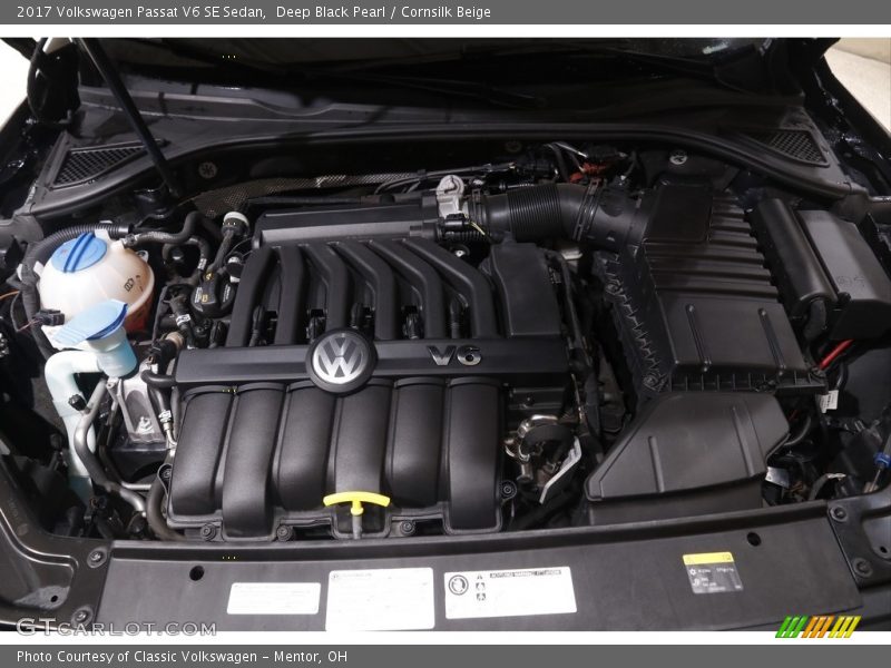  2017 Passat V6 SE Sedan Engine - 3.6 Liter DOHC 24-Valve VVT VR6 V6