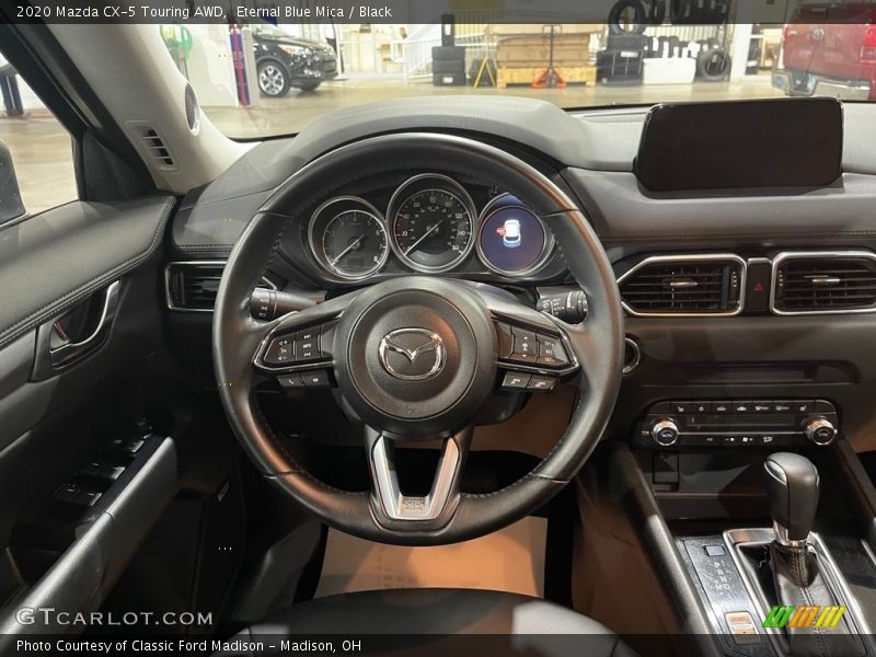 Eternal Blue Mica / Black 2020 Mazda CX-5 Touring AWD