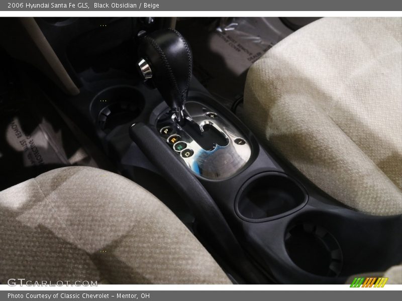 Black Obsidian / Beige 2006 Hyundai Santa Fe GLS