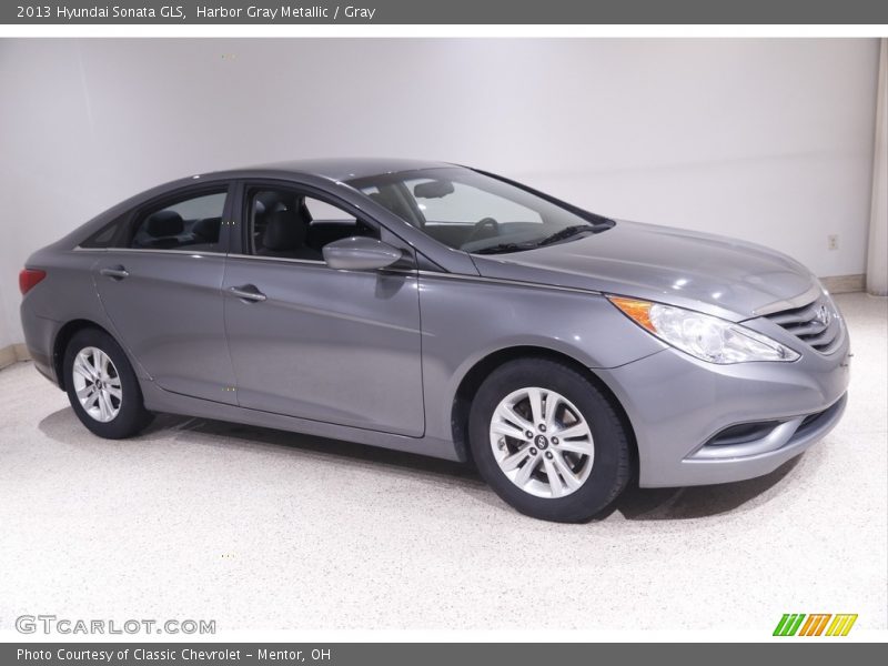 Harbor Gray Metallic / Gray 2013 Hyundai Sonata GLS