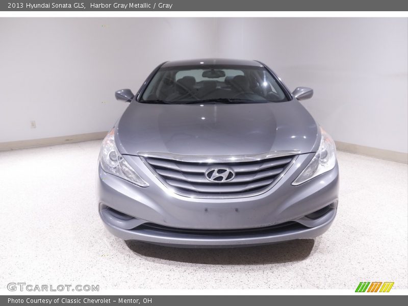 Harbor Gray Metallic / Gray 2013 Hyundai Sonata GLS