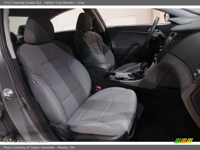 Harbor Gray Metallic / Gray 2013 Hyundai Sonata GLS