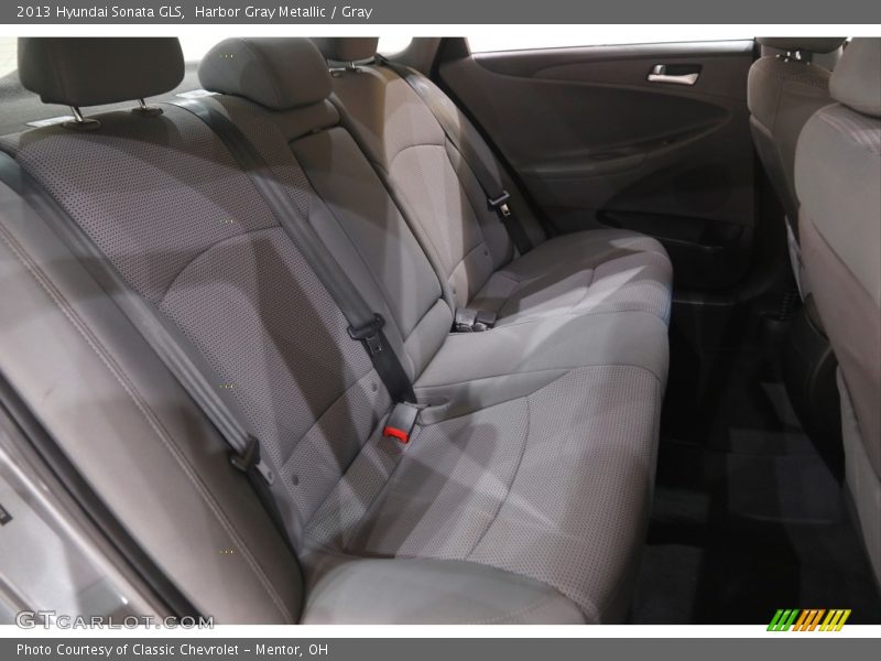 Harbor Gray Metallic / Gray 2013 Hyundai Sonata GLS