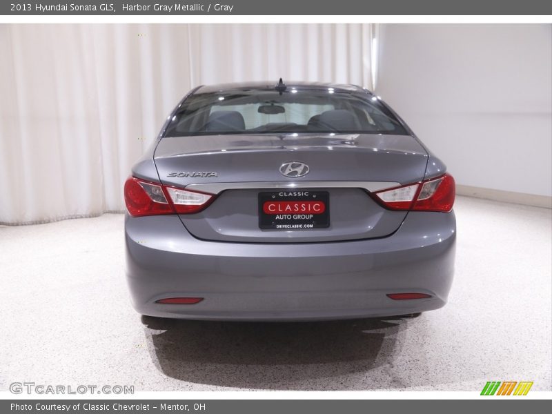 Harbor Gray Metallic / Gray 2013 Hyundai Sonata GLS