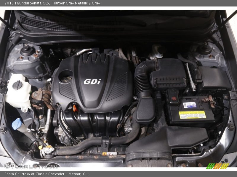 Harbor Gray Metallic / Gray 2013 Hyundai Sonata GLS