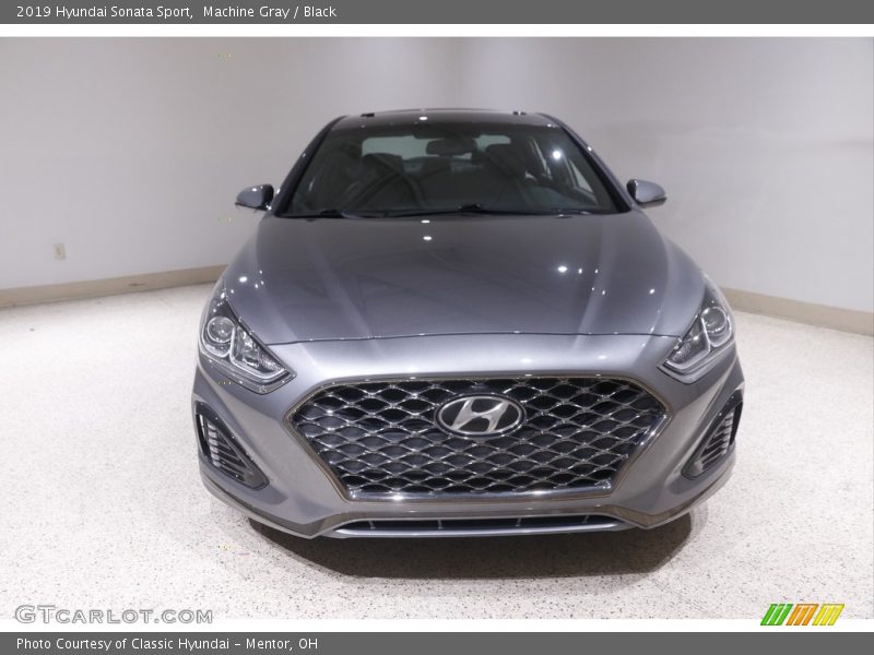 Machine Gray / Black 2019 Hyundai Sonata Sport