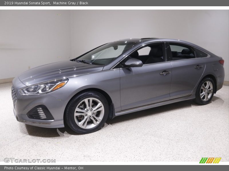 Machine Gray / Black 2019 Hyundai Sonata Sport