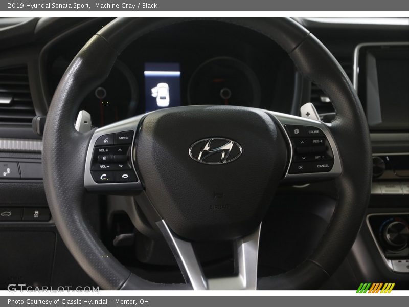 Machine Gray / Black 2019 Hyundai Sonata Sport