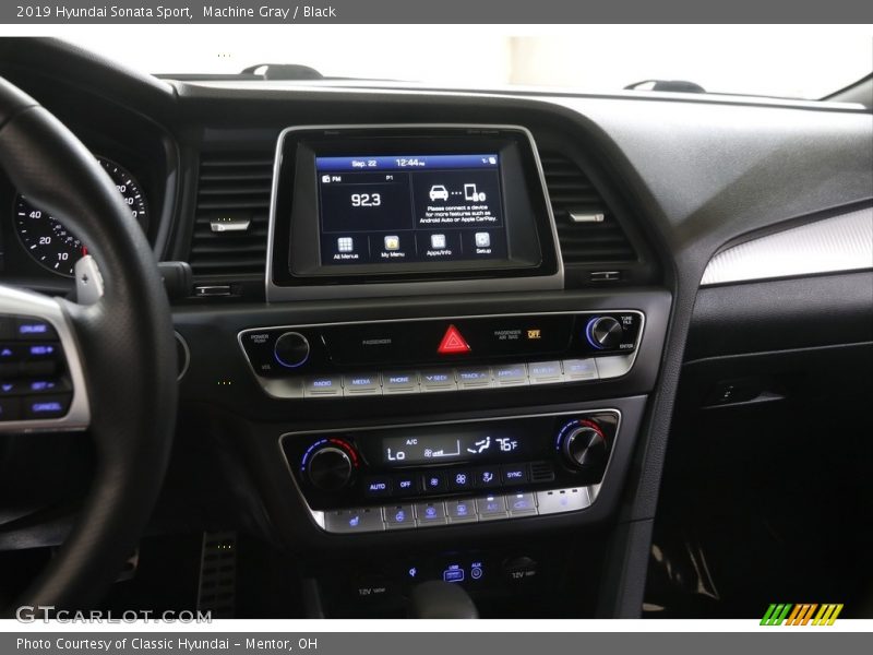 Machine Gray / Black 2019 Hyundai Sonata Sport