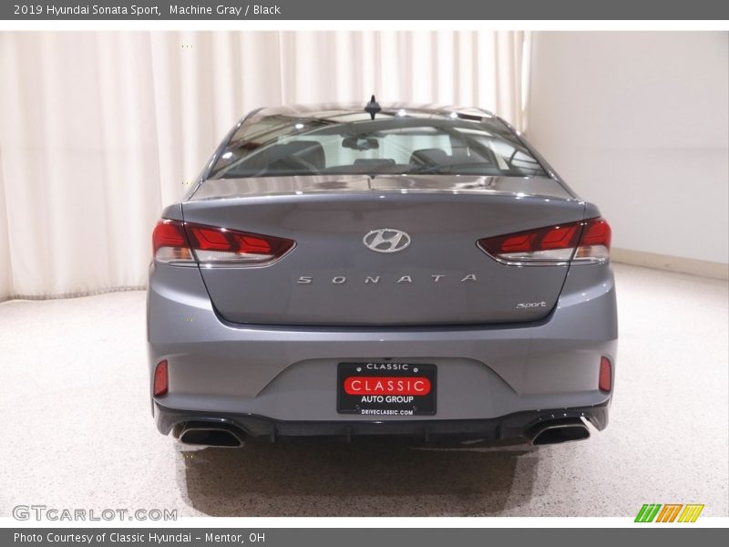 Machine Gray / Black 2019 Hyundai Sonata Sport