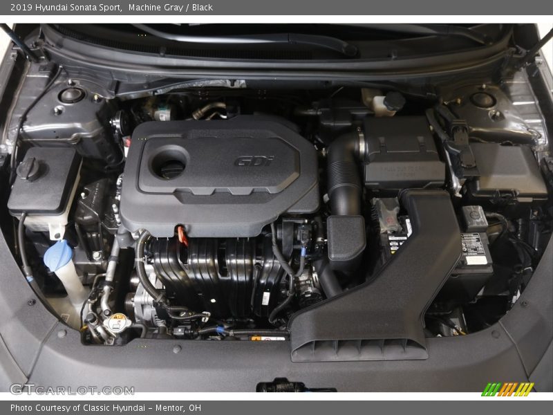 Machine Gray / Black 2019 Hyundai Sonata Sport