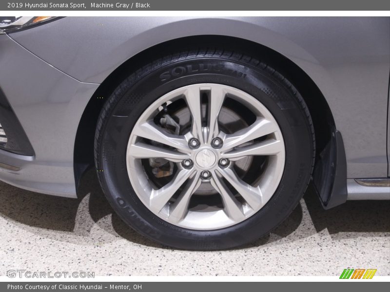 Machine Gray / Black 2019 Hyundai Sonata Sport