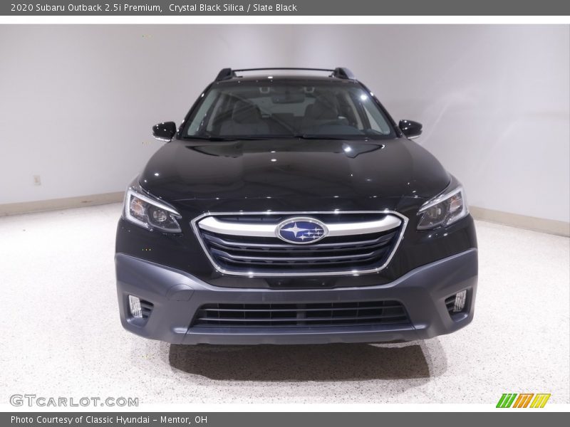 Crystal Black Silica / Slate Black 2020 Subaru Outback 2.5i Premium