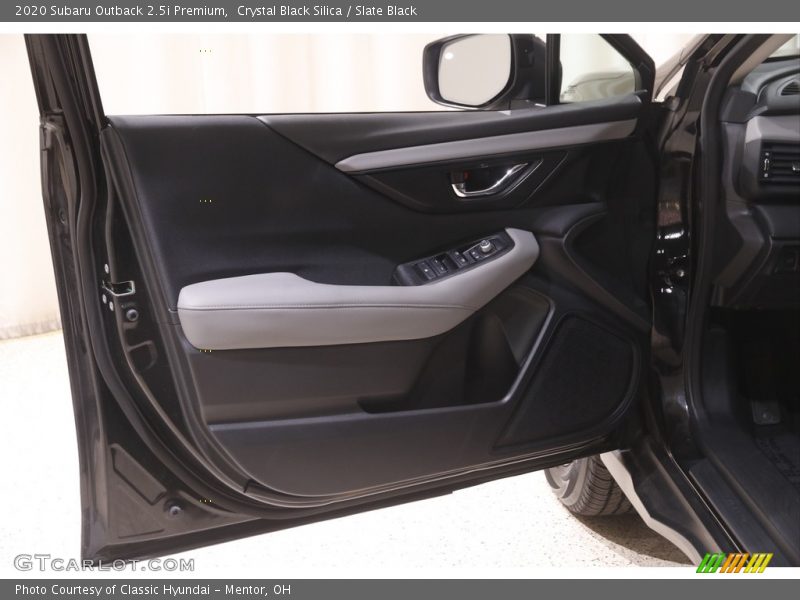 Crystal Black Silica / Slate Black 2020 Subaru Outback 2.5i Premium
