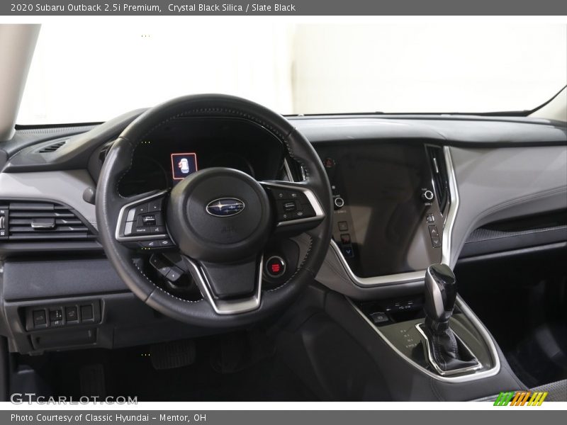 Crystal Black Silica / Slate Black 2020 Subaru Outback 2.5i Premium