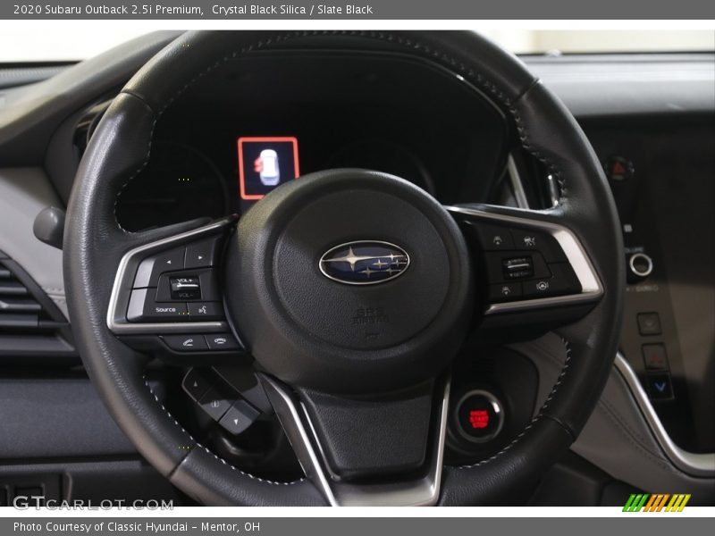 Crystal Black Silica / Slate Black 2020 Subaru Outback 2.5i Premium