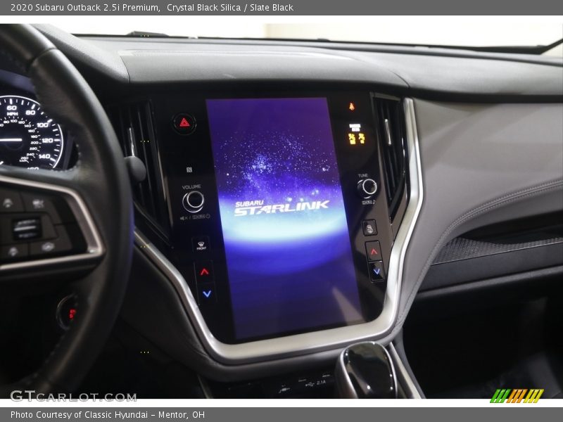 Crystal Black Silica / Slate Black 2020 Subaru Outback 2.5i Premium