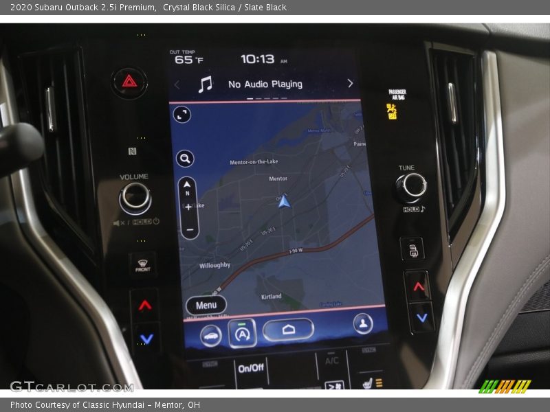 Crystal Black Silica / Slate Black 2020 Subaru Outback 2.5i Premium