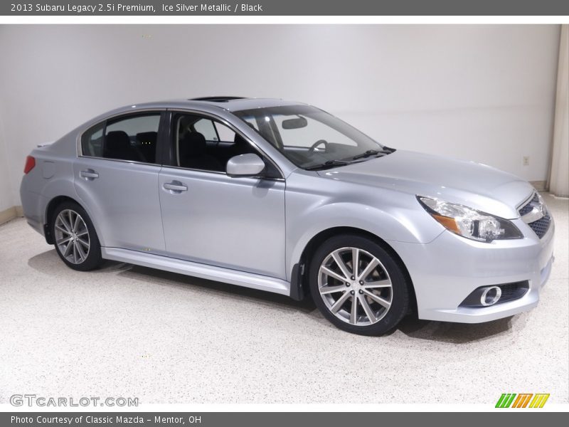 Ice Silver Metallic / Black 2013 Subaru Legacy 2.5i Premium