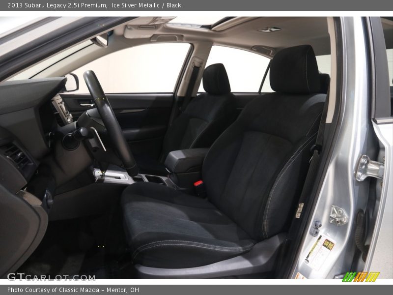 Ice Silver Metallic / Black 2013 Subaru Legacy 2.5i Premium