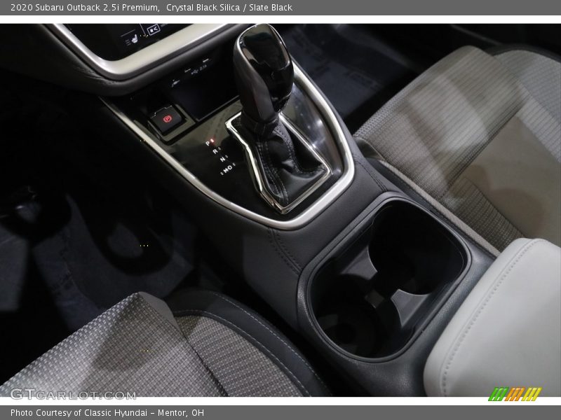 Crystal Black Silica / Slate Black 2020 Subaru Outback 2.5i Premium