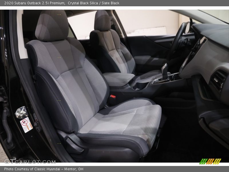 Crystal Black Silica / Slate Black 2020 Subaru Outback 2.5i Premium