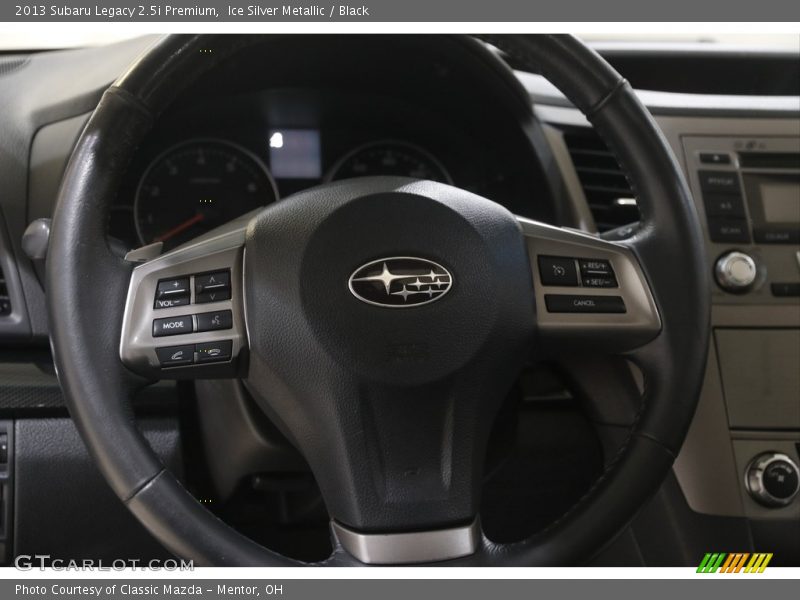 Ice Silver Metallic / Black 2013 Subaru Legacy 2.5i Premium