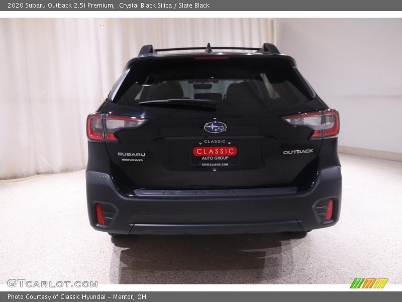 Crystal Black Silica / Slate Black 2020 Subaru Outback 2.5i Premium