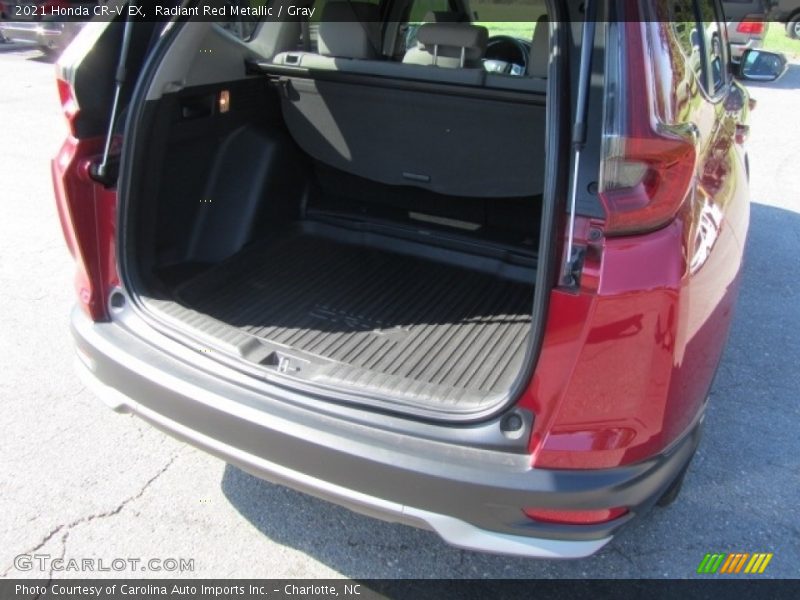 Radiant Red Metallic / Gray 2021 Honda CR-V EX