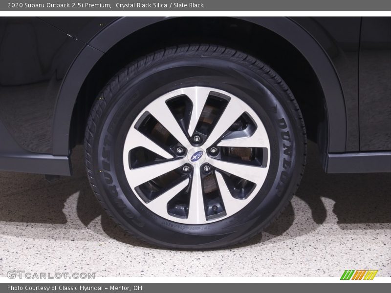 Crystal Black Silica / Slate Black 2020 Subaru Outback 2.5i Premium