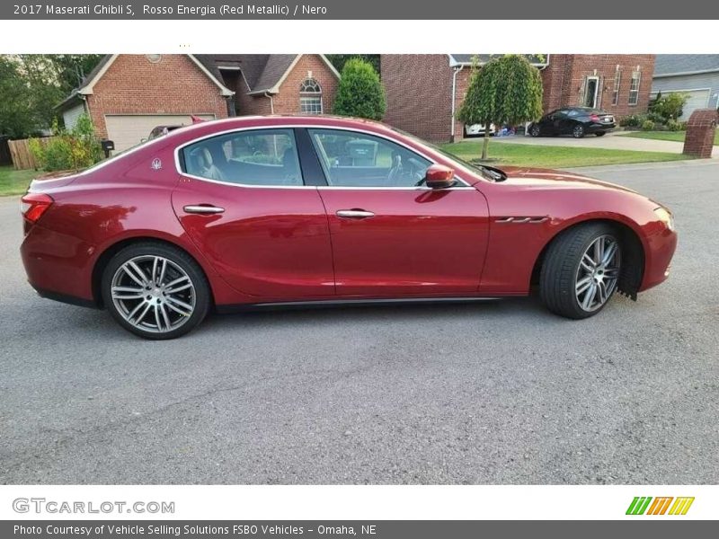  2017 Ghibli S Rosso Energia (Red Metallic)