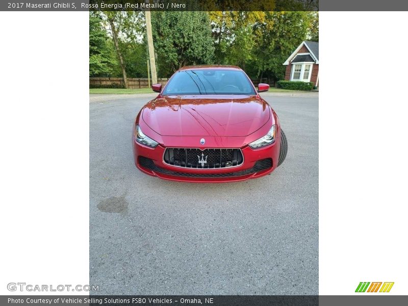 Rosso Energia (Red Metallic) / Nero 2017 Maserati Ghibli S