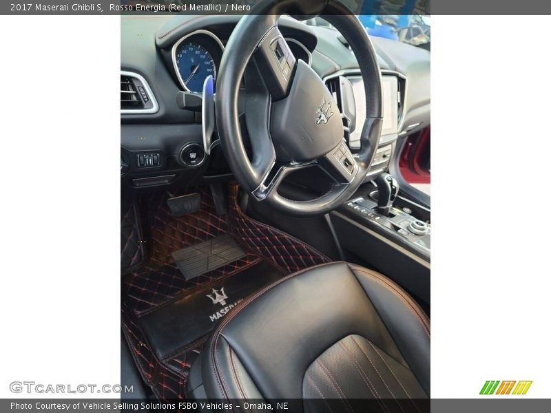 Front Seat of 2017 Ghibli S