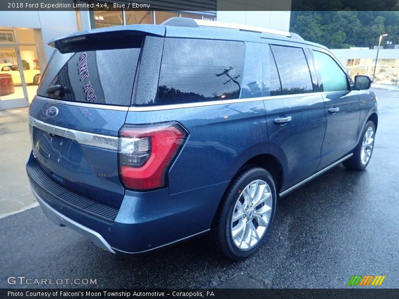 Blue / Ebony 2018 Ford Expedition Limited 4x4