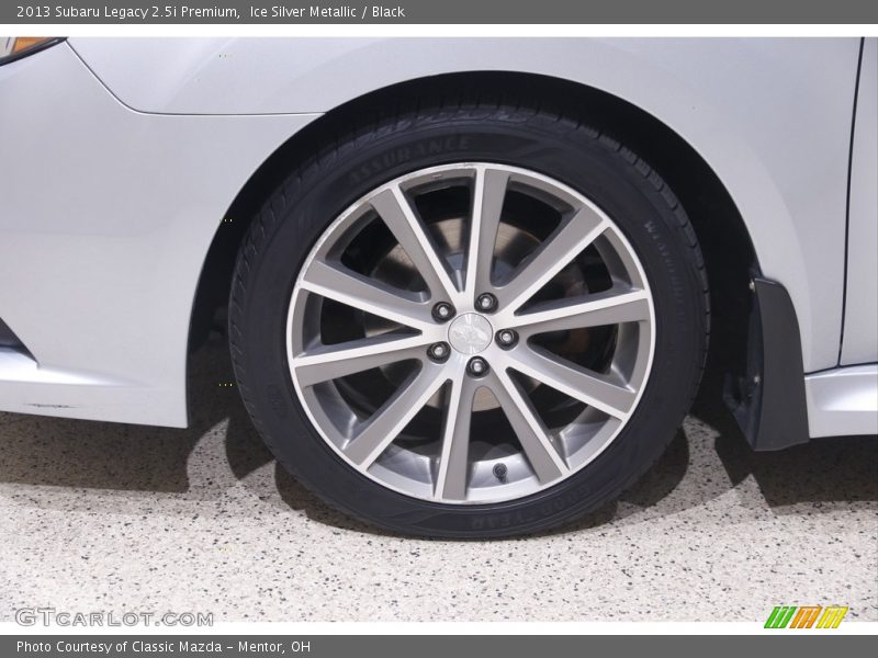 Ice Silver Metallic / Black 2013 Subaru Legacy 2.5i Premium
