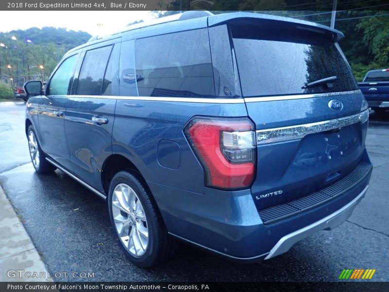 Blue / Ebony 2018 Ford Expedition Limited 4x4
