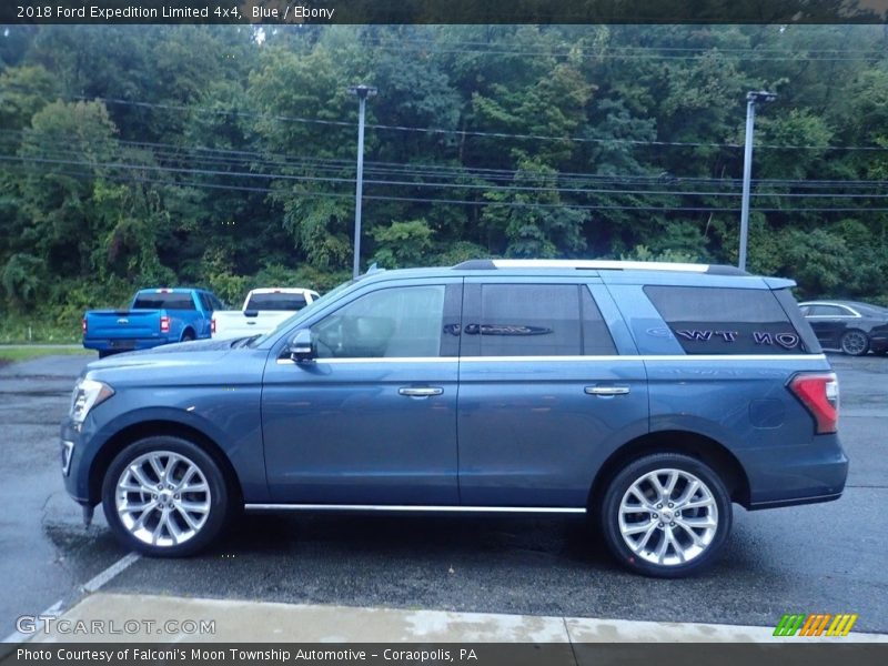 Blue / Ebony 2018 Ford Expedition Limited 4x4