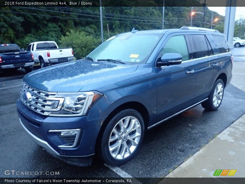 Blue / Ebony 2018 Ford Expedition Limited 4x4