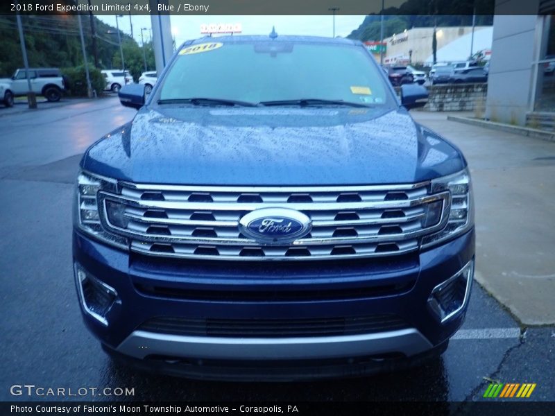 Blue / Ebony 2018 Ford Expedition Limited 4x4