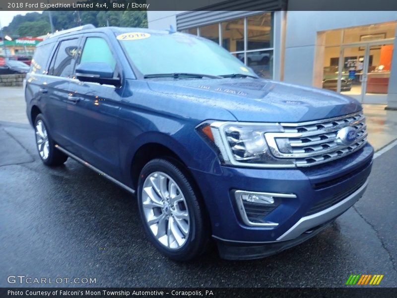 Blue / Ebony 2018 Ford Expedition Limited 4x4