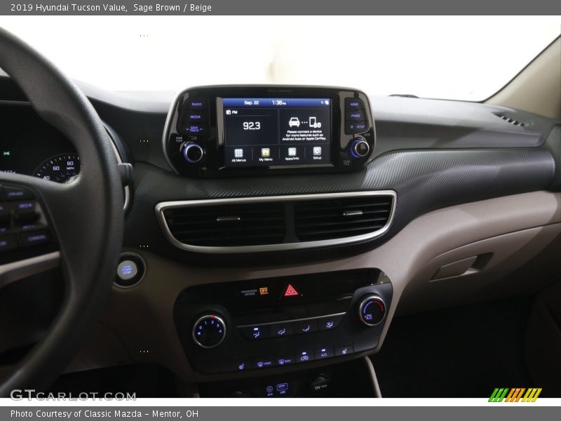 Sage Brown / Beige 2019 Hyundai Tucson Value