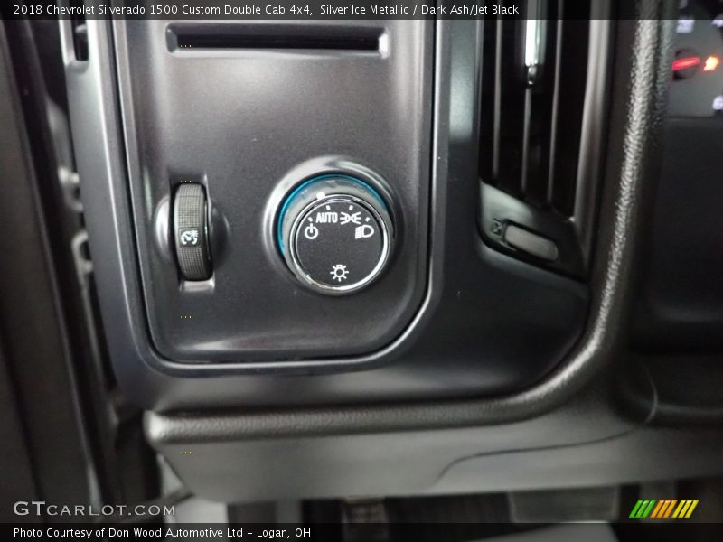 Controls of 2018 Silverado 1500 Custom Double Cab 4x4