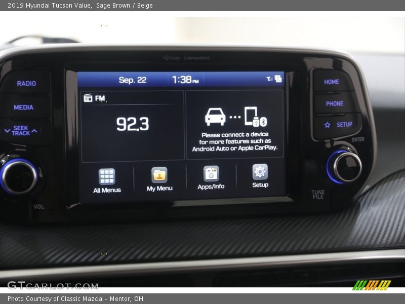 Sage Brown / Beige 2019 Hyundai Tucson Value