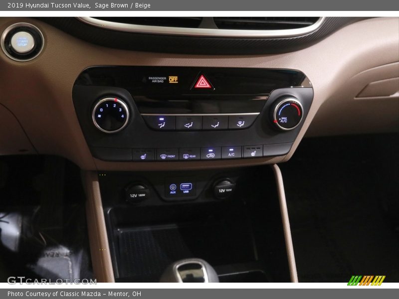 Sage Brown / Beige 2019 Hyundai Tucson Value