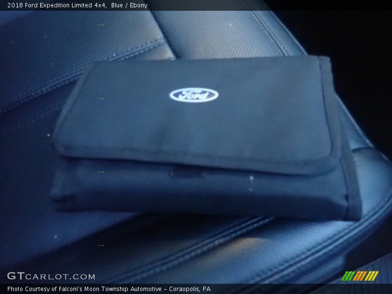 Blue / Ebony 2018 Ford Expedition Limited 4x4